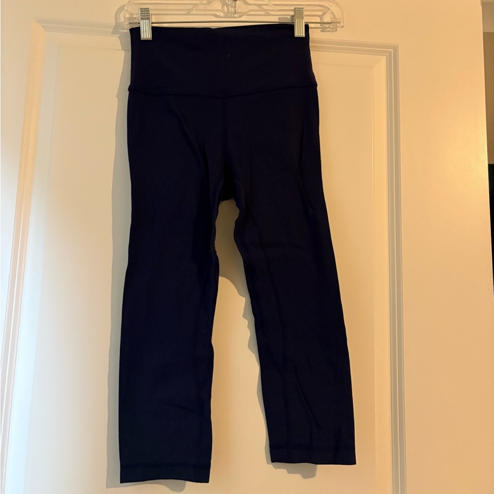 Lululemon Navy Leggings- cropped